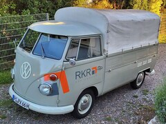 Bild des Angebotes VW T1 Pritschenwagen Sept 1966 TÜV H NEU lichtgrau !!