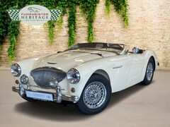 Bild des Angebotes Austin-Healey 100 100 4 Edelstahl Endschalldämpfer Leder rot