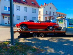 Bild des Angebotes Jaguar E-Type Serie 3 , Baujahr 1973, V12, Cabrio, Leder